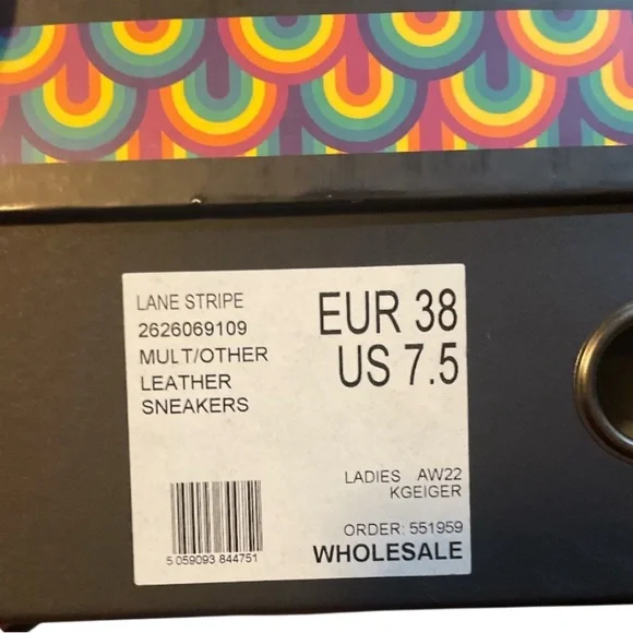 Kurt Geiger London Lane Stripe Sneaker - Picture 5 of 5